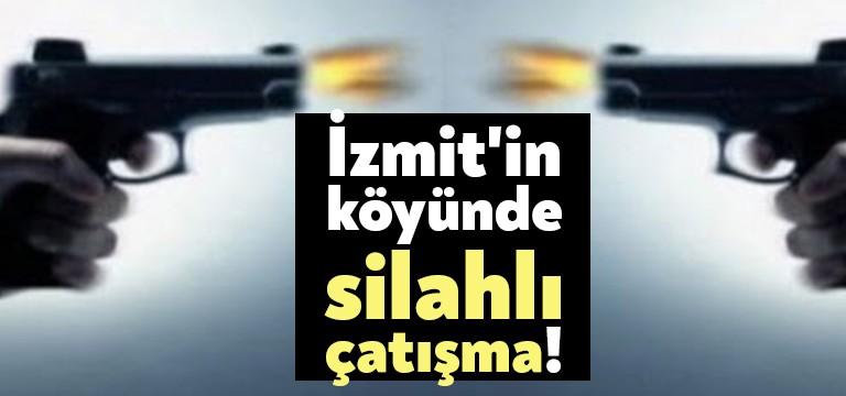 İzmit'in Gülbahçe Kadriye köyünde silahlı çatışma çıktı. Mehmet Emin Y.