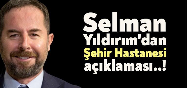 CHP’li Selman Yıldırım geçtiğimiz haftalarda Kocaeli Şehir Hastanesi ile ilgili