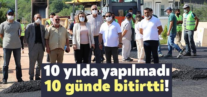 Kabaoğlu Mahalle sakinlerinin 10 yıldır yapılmasını beklediği Ersoylu Caddesi, İzmit
