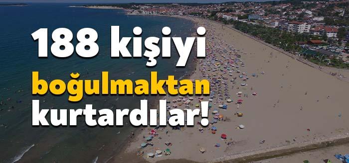 KOSKEM liderliğinde Kandıra sahillerinde görev yapan Kocaeli Büyükşehir Belediyesi ekipleri