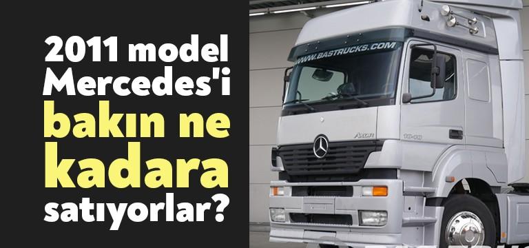 Kocaeli 8. İcra Dairesi, 2011 model Mercedes – Benz Axor