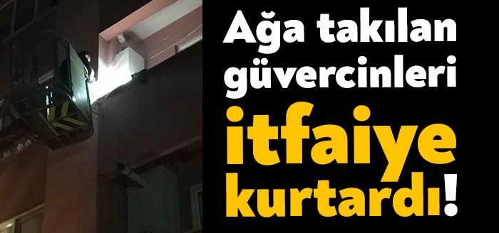 Kocaeli Büyükşehir Belediyesi İtfaiye Daire Başkanlığı’na bağlı ekipler Kocaeli’de balkon
