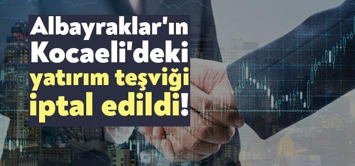 Sanayi ve Teknoloji Bakanlığı, haziran ayında iptal edilen yatırım teşvik