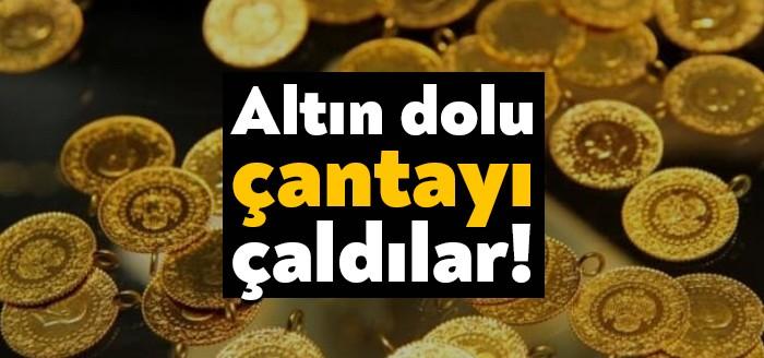Darıca Bağlarbaşı Mahallesi'nde bir kuyumcu kuryesi altın dolu çanta çaldırdı.