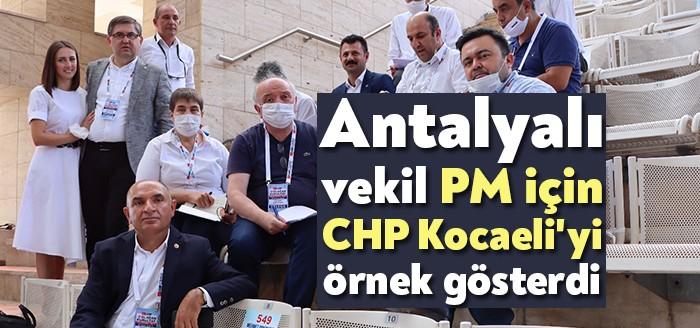 CHP Kocaeli Milletvekili Tahsin Tarhan'ın Parti Meclisi'ne seçilmesinde en büyük