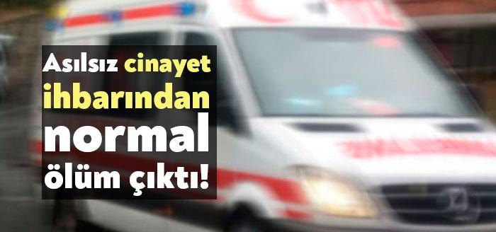 İzmit Bekirdere Mahallesi Tavşantepe Caddesi'nde ikamet eden bir kadının ölümü