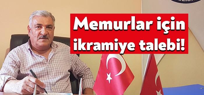 BASK, Cumhurbaşkanı Recep Tayyip Erdoğan’a 14. defa memurlara ikramiye hakkı