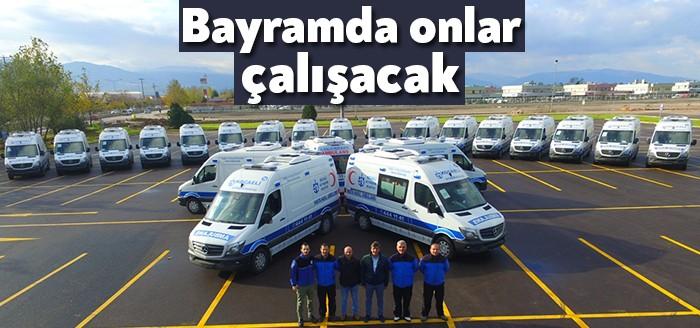 Bayramda onlar çalışacak