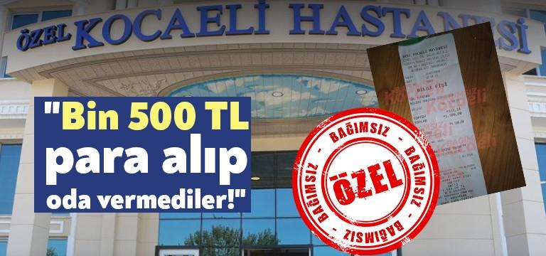 Özel Kocaeli Hastanesi‘nde 2 gün önce çocuğunu ameliyat ettiren Sinan