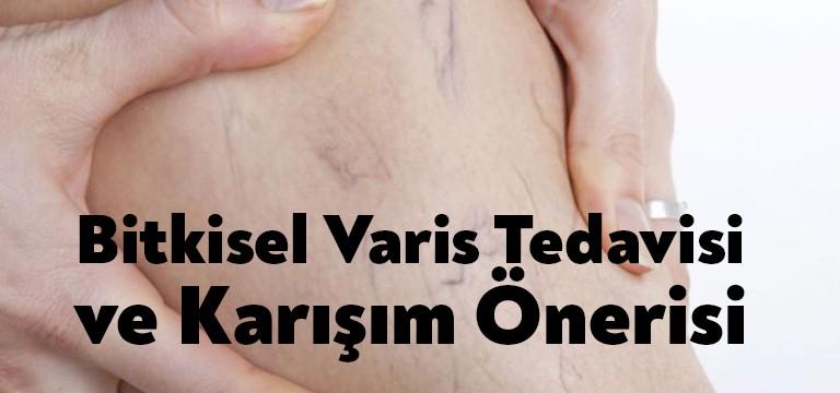 Varisleri rahatlatan bitkisel karışım Malzemeler: 100 gram akırı kahra otu