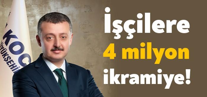 Kocaeli Büyükşehir Belediyesi şirketlerinden olan Belde A.Ş. bünyesinde çalışan işçilere