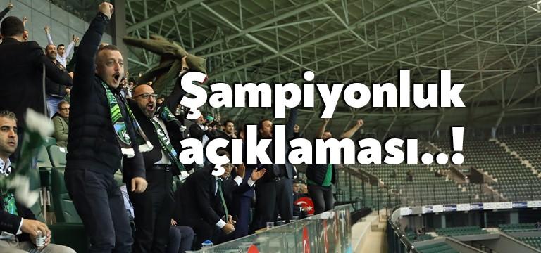 Kocaeli Büyükşehir Belediye Başkanı Doç. Dr. Tahir Büyükakın, 3. Lig