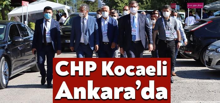CHP Kocaeli kurultay delegeleri hep birlikte Ankara'ya CHP'nin 37. Olağan