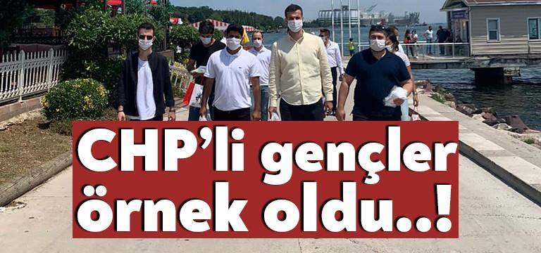Cumhuriyet Halk Partisi (CHP) Kocaeli İl Gençlik Kolları örnek çalışmalarla