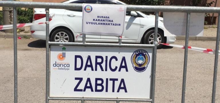 Darıca İlçe Sağlık Müdürü Ulaş Doğan, Darıca Emek Mahallesi’nde bir