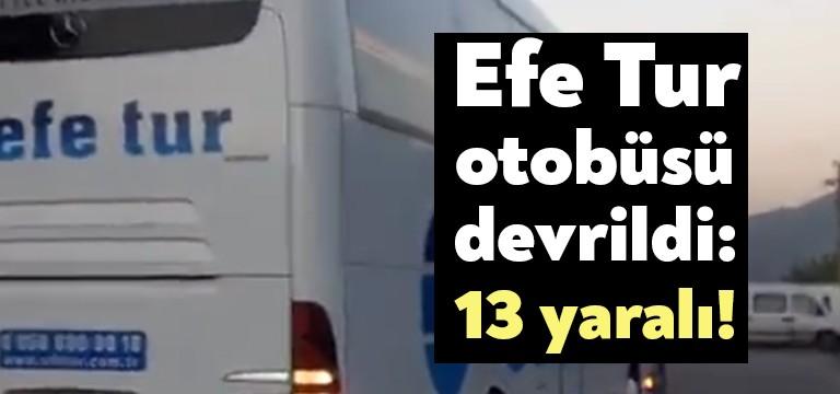 Kocaeli’nin en büyük otobüs firması olan Efe Tur’a ait bir