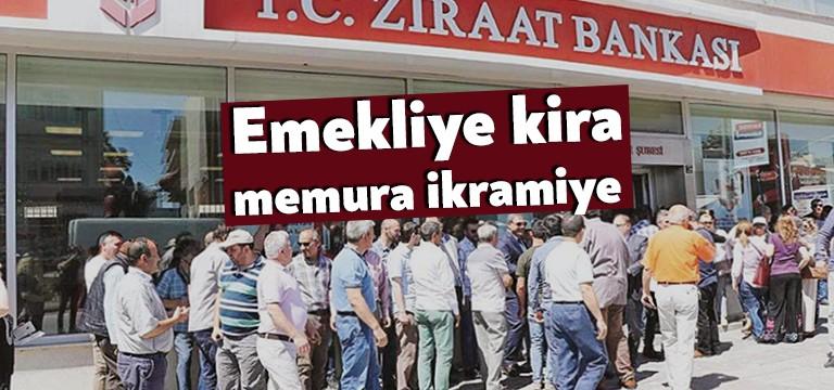 Emeklile­re bayramlarda ödenen bin liralık ikramiyenin ise, 1500 liraya yükseltilerek