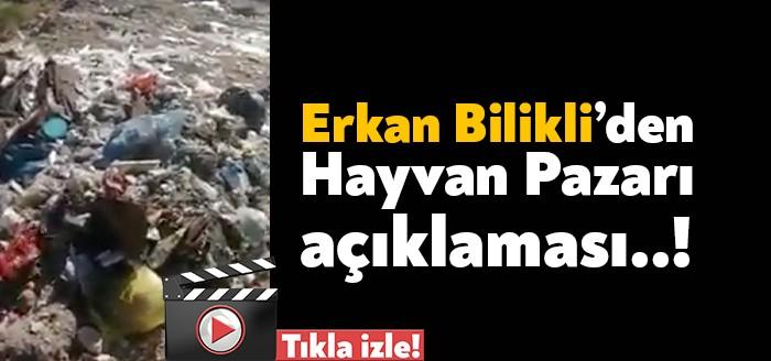 Saadet Partisi Dilovası İlçe Başkanı Erkan Bilikli Dilovası Hayvan Pazarı