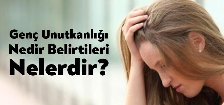 Unutkanlık, kişinin faaliyetlerinde kısıtlamaya yol açarak, beyinde bellek bozukluğuna yol