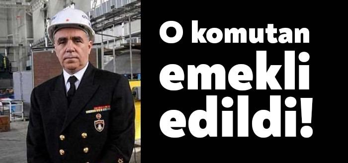 Gölcük Donanma Komutanlığı’na bağlı Gölcük Tersane Komutanı Aydın Eken, Yüksek