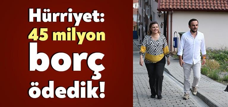 İzmit Belediye Başkanı Fatma Kaplan Hürriyet Türkiye’nin en büyük gazetesi