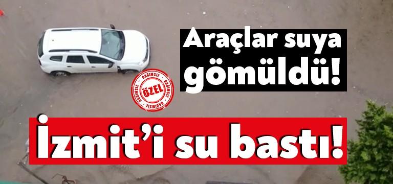 Kocaeli’nin İzmit ilçesinde bugün sabah saatlerinden bu yana etkili olan