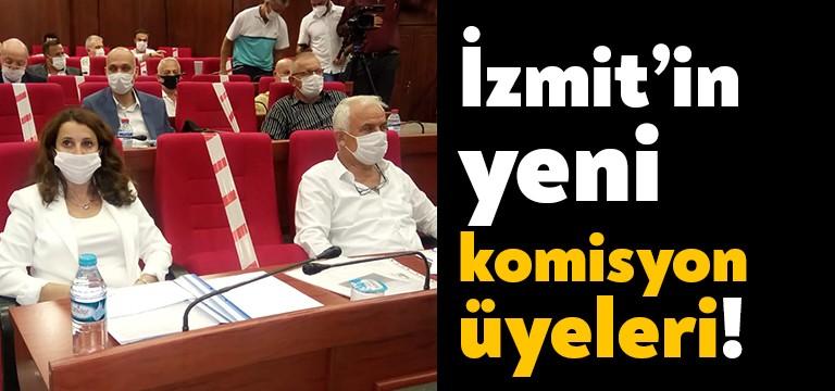 İzmit Belediye Temmuz Ayı Meclis Toplantısı’nda ihtisas komisyonlarının yeni üyeleri