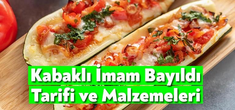 Kabaklı imambayıldı tarifi için gerekli malzemeler: 1 kg sakız kabağı