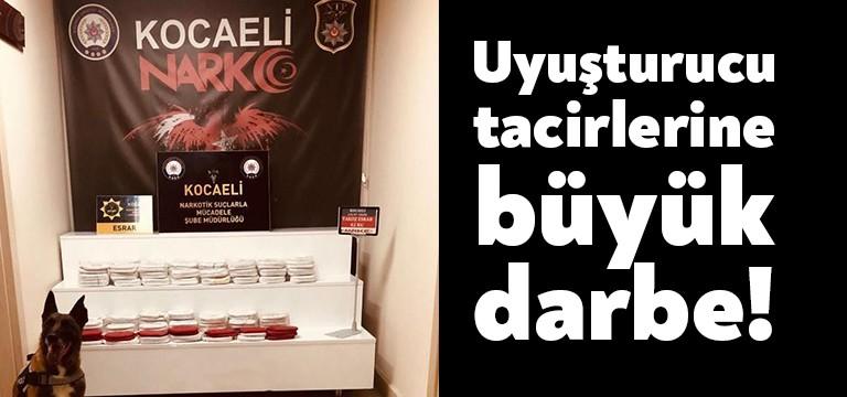 Kocaeli Emniyet Müdürlüğü’nce uyuşturucu madde imal ve ticaretinin engellenmesine yönelik