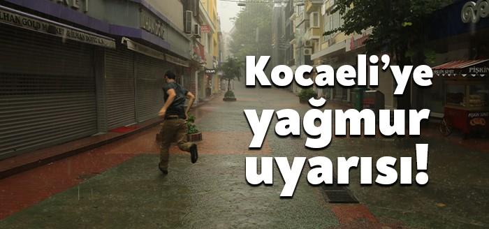 Meteoroloji Genel Müdürlüğü Kocaeli ve çevre iller için kuvvetli yağış