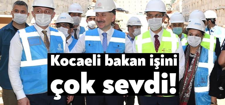 Ulaştırma ve Altyapı Bakanı Adil Karaismailoğlu, tamamlandığında İstanbul ile Kocaeli’yi