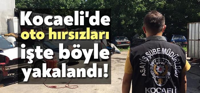 Kocaeli İl Emniyet Müdürlüğü ekipleri, Kocaeli ve İstanbul illerinde meydana