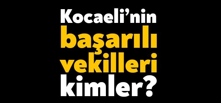 ORC anket şirketi bölgelerin en başarılı milletvekillerini yaptığı araştırma ile