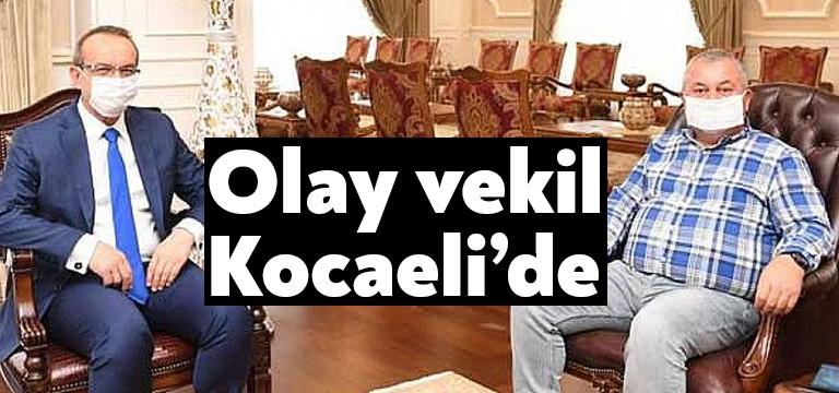 Kocaeli Valisi Yavuz’a Ordu’dan sürpriz ziyaret. MHP Ordu Milletvekili Cemal