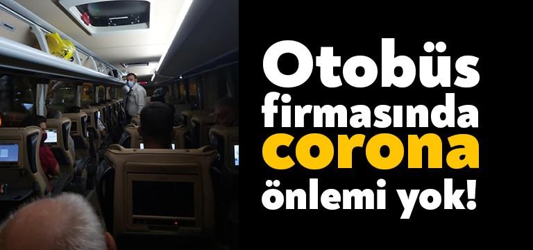 Kocaeli’ye seyahat eden otobüs firması Metro’da geçtiğimiz gün istenmeyen görüntüler