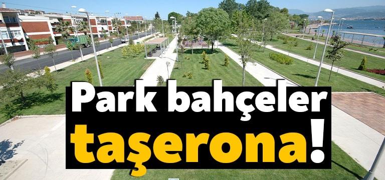 Kocaeli Büyükşehir Belediyesi, Park Bahçeler Daire Başkanlığı tarafından yapılması beklenen