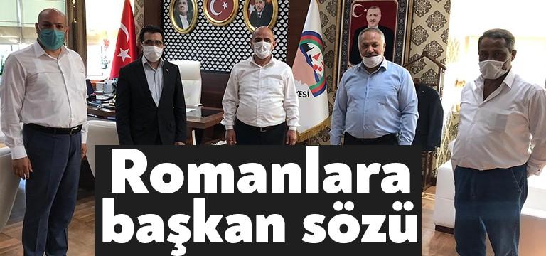 Körfez Belediye Başkanı Şener Söğüt, Türkiye Romanlar Konfederasyonu Başkanı Ahmet