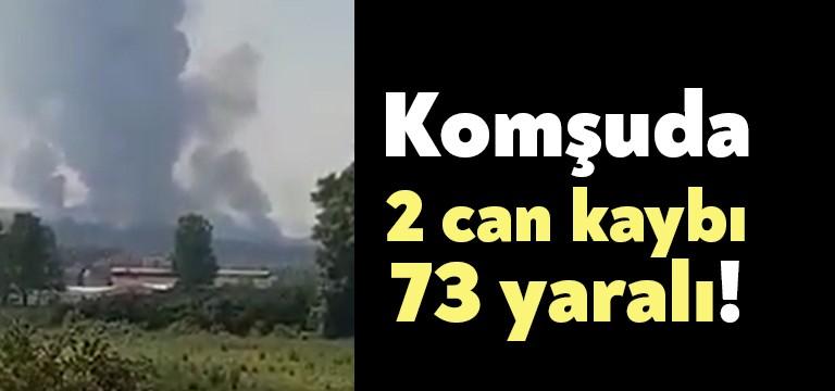 Sakarya’nın Hendek ilçesindeki havai fişek fabrikasında patlama meydana geldi. Alınan