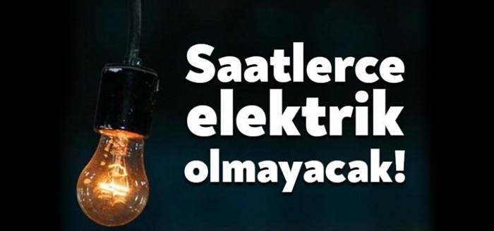 Kocaeli’de 6 ilçede elektrik kesilecek!