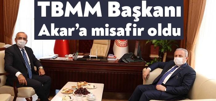 TBMM Başkanlığına ikinci yasama dönemi için tekrar seçilen Mustafa Şentop