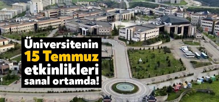 Kocaeli Üniversitesi hain darbe girişiminin ve demokrasi zaferinin yıl dönümünde