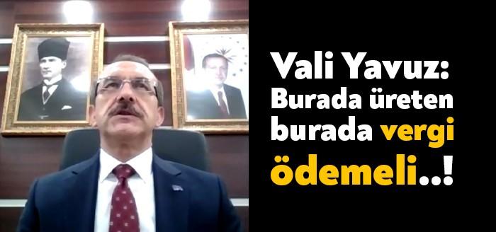 Kocaeli Valisi Seddar Yavuz kentimizin kanayan yarasına parmak bastı. KSO