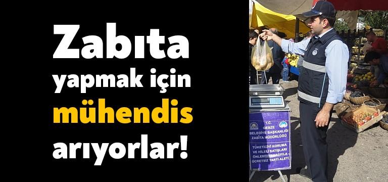 Kocaeli’nin Gebze ilçesinde AKP’li Gebze Belediyesi 45 zabıta için işe