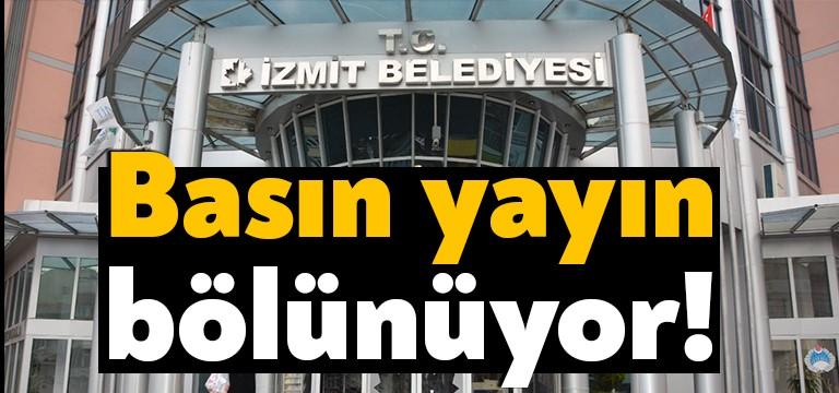 İzmit Belediyesi Temmuz Ayı Meclis toplantısında belediyenin basın yayın ve