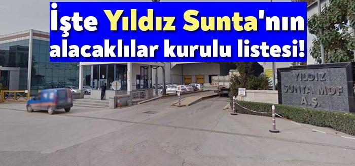Kocaeli 1. Asliye Ticaret Mahkemesi, Yıldız Sunta MDF Orman Ürünleri