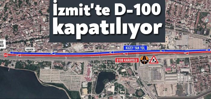 Karayolları Genel Müdürlüğü, D-100 Karayolu İzmit şehir içi mevkiinde bakım
