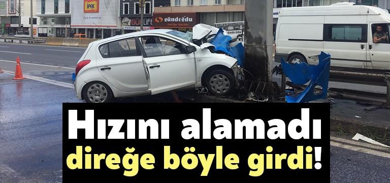 Körfez Güney Mahallesi Eşref Bitlis Caddesi‘nde seyir halinde olan bir