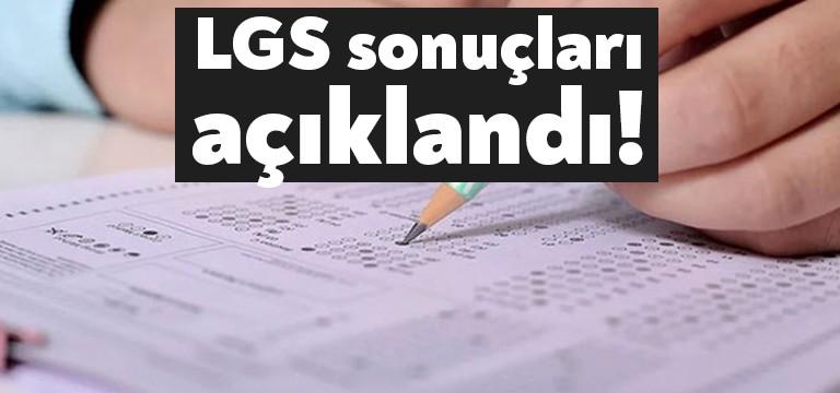 Milli Eğitim Bakanlığınca LGS kapsamında 20 Haziran’da yapılan merkezi sınavın