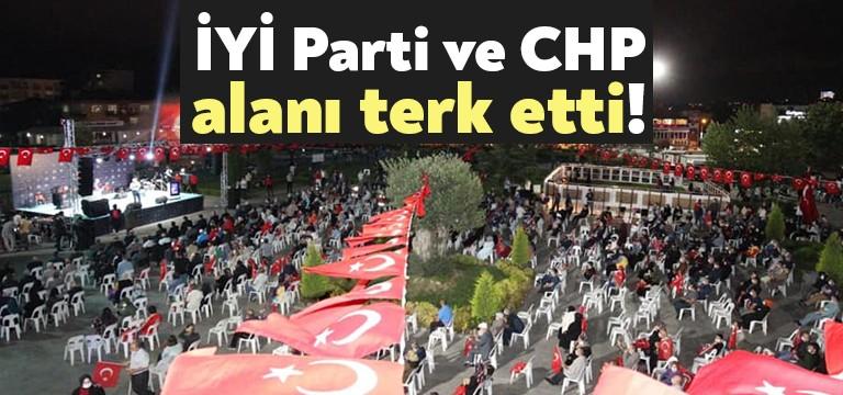 Gebze’de düzenlenen 15 Temmuz Demokrasi ve Milli Birlik Günü programında AK Partili bir meclis
