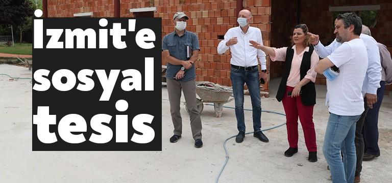 İzmit Belediyesi Yahyakaptan Mahallesi’nde geniş bir sosyal tesis hazırlığını sürdürüyor.